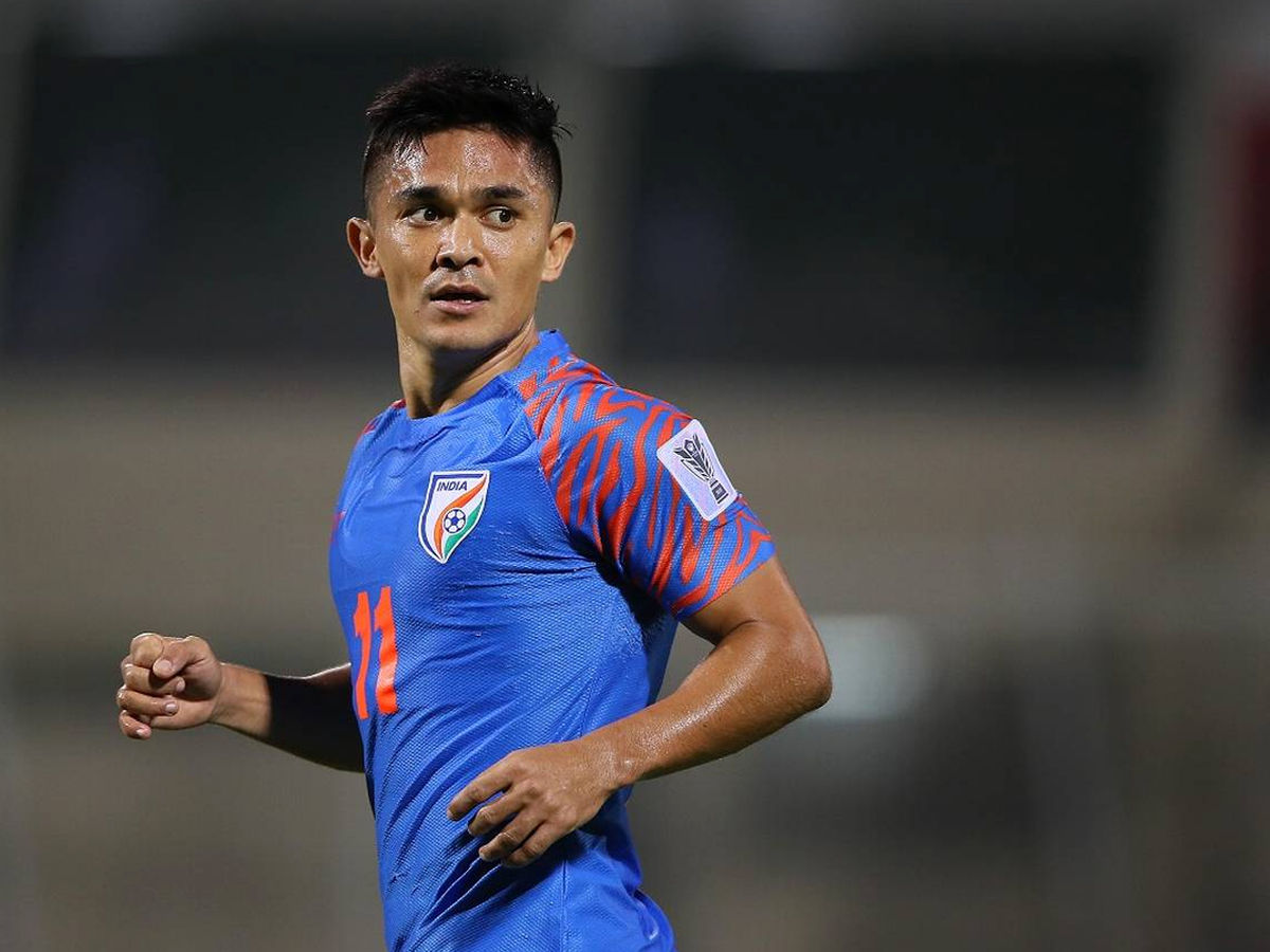 Sunil Chhetri most goals in international football