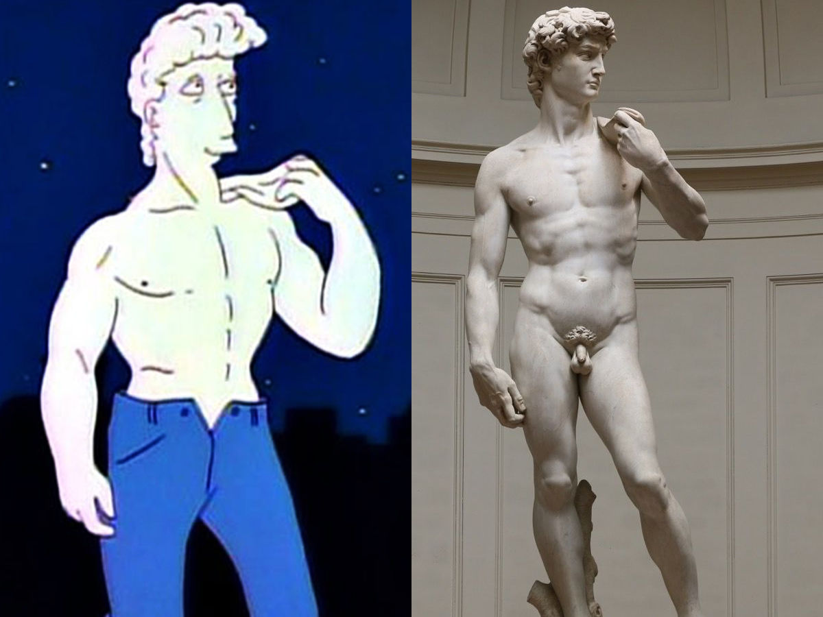 The Censorship Of David Michelangelo's