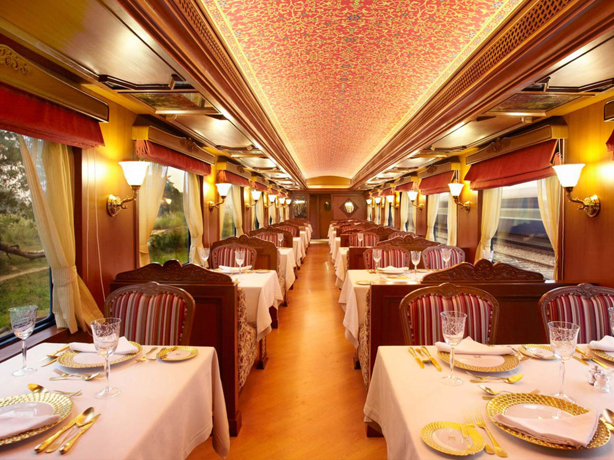 The Maharajas' Express interiors