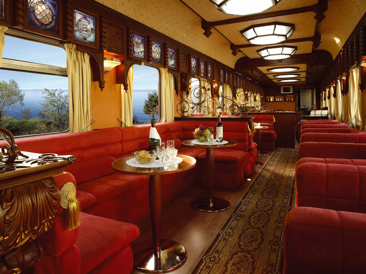 The Golden Eagle interiors 