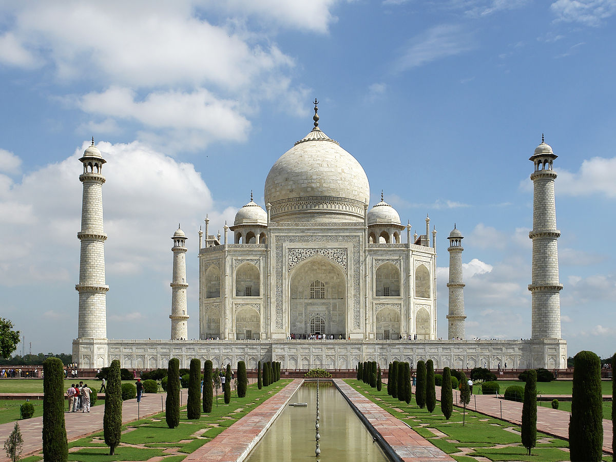 The magnificent Taj Mahal