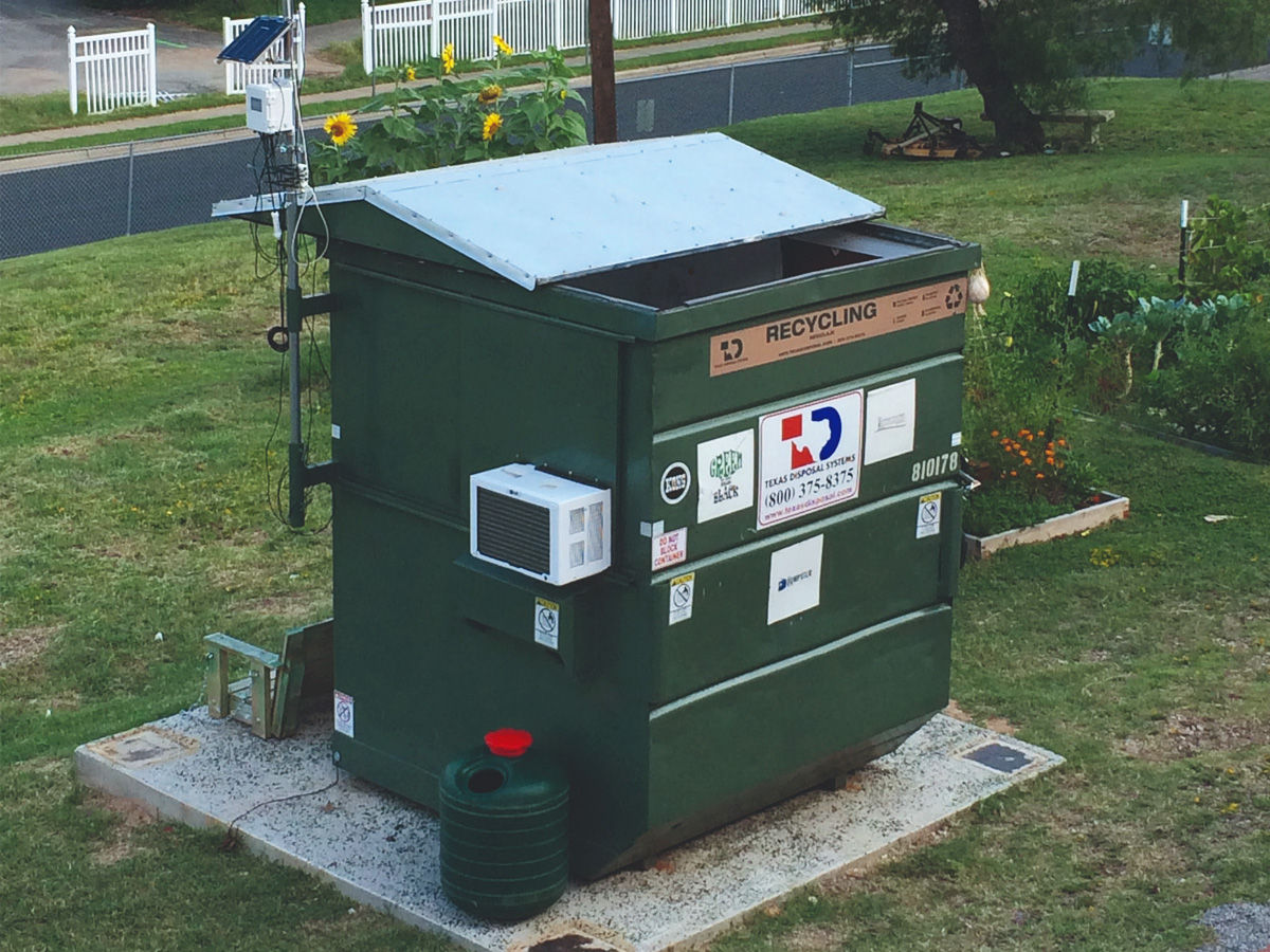 Dumpster House, NYU