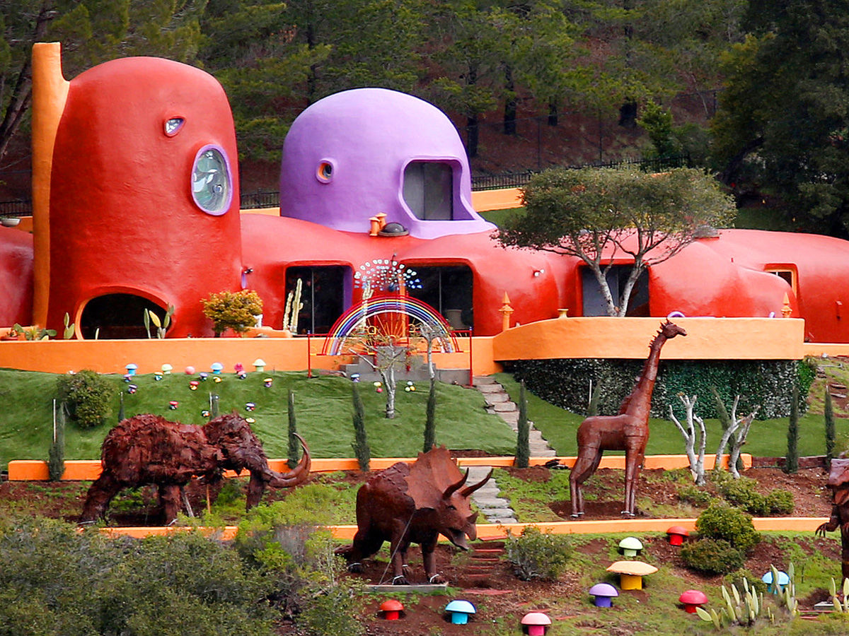 Flintstones House, California