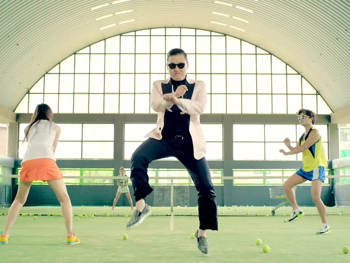 Gangnam Style dance forms 