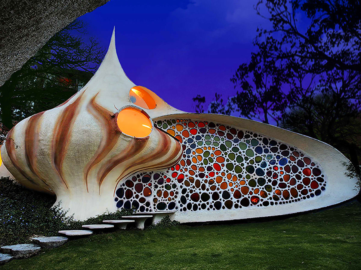 Giant Seashell House, Mexico