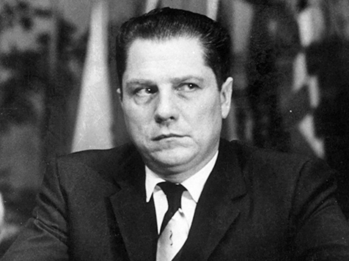 Jimmy Hoffa went mysteriously missing