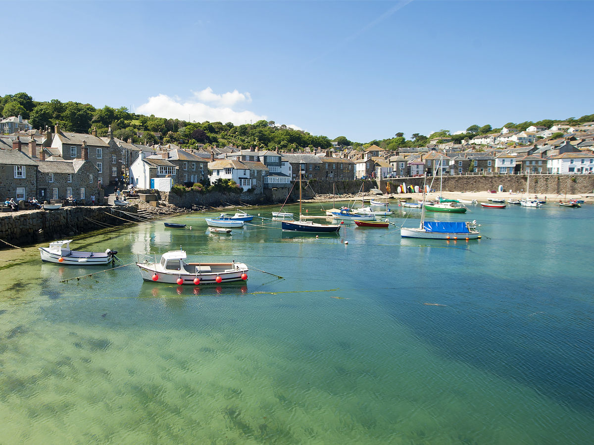 Sea Shore of Mousehole, Cornwall