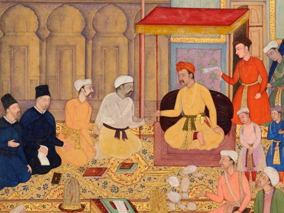 Mughal miniature style