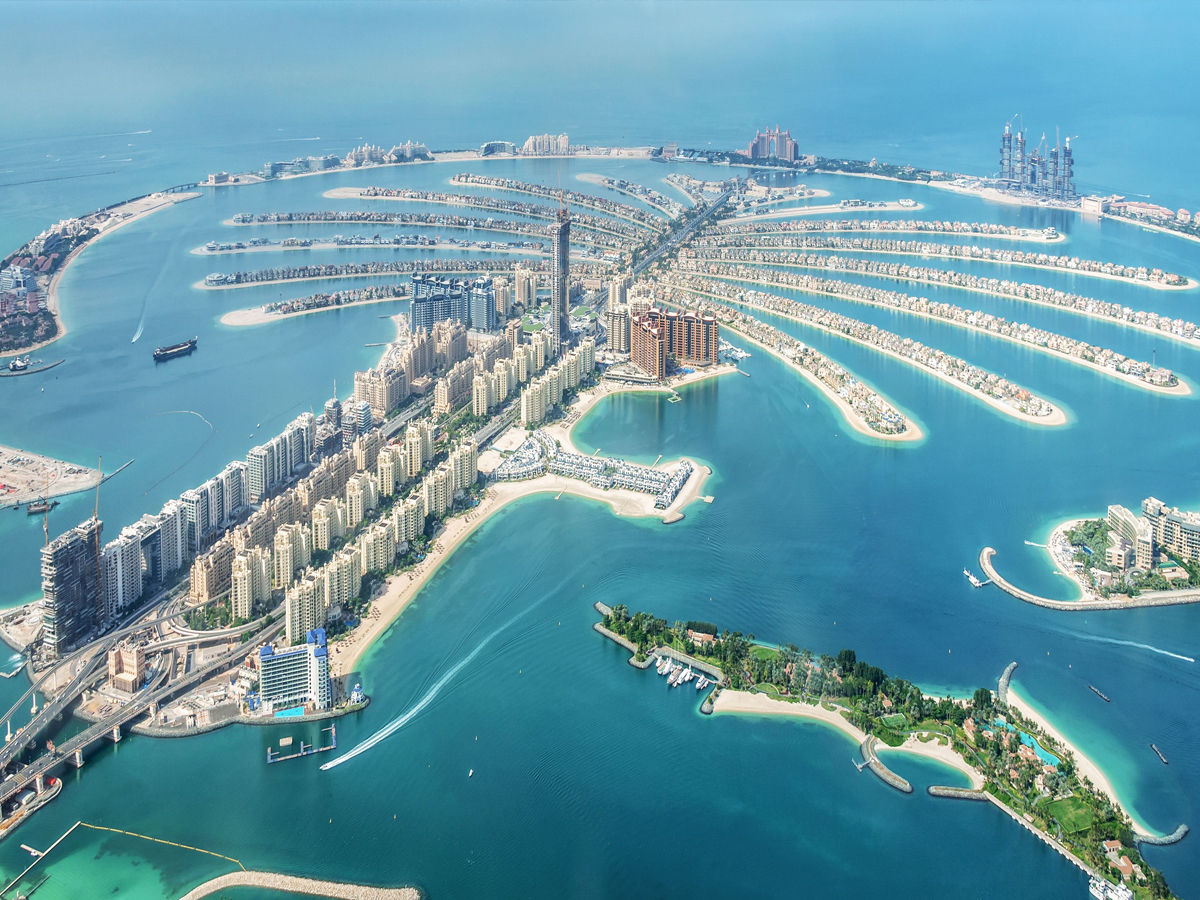 Palm Islands city built on waters