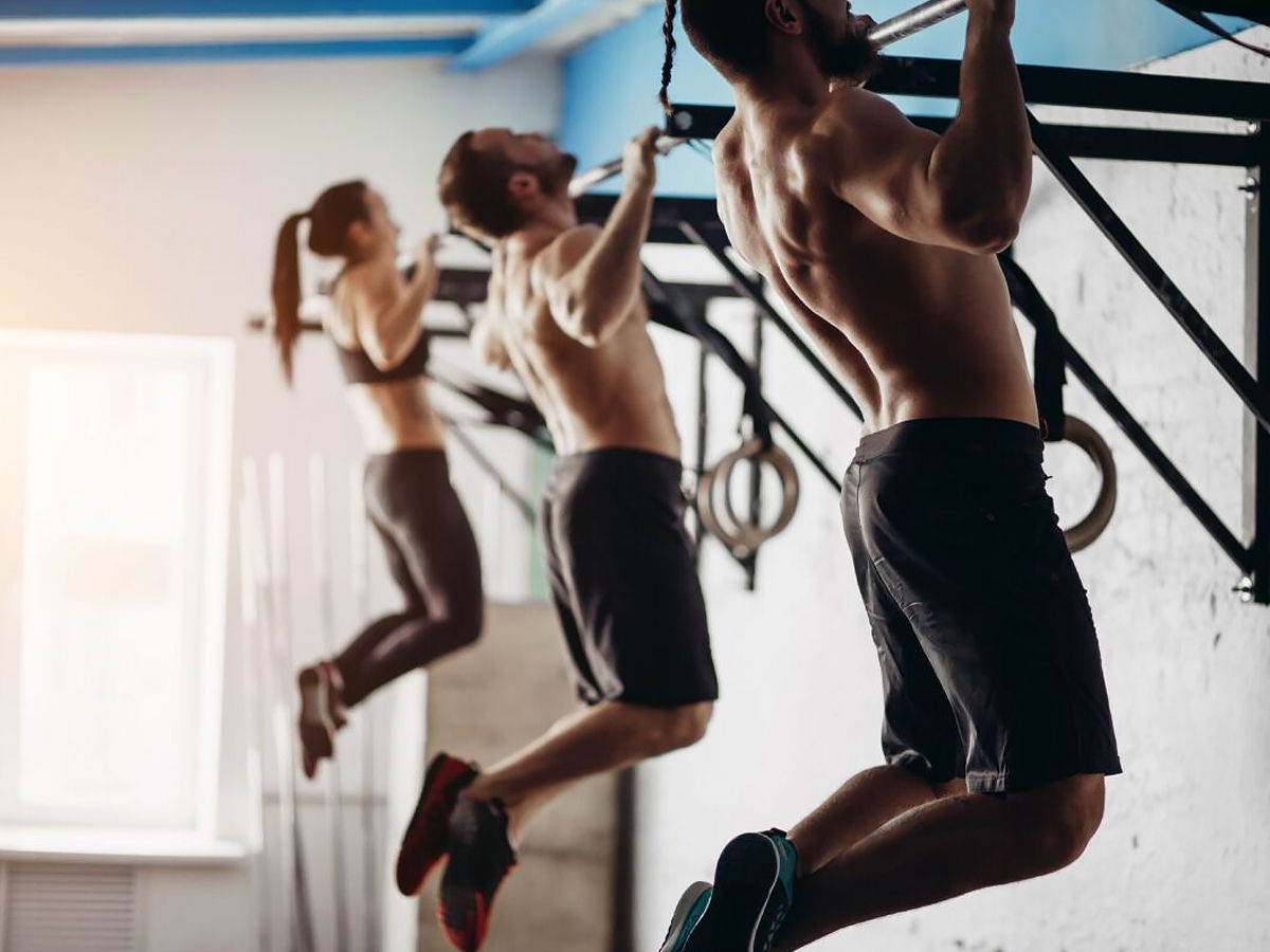 Pull-ups they go well with push ups 