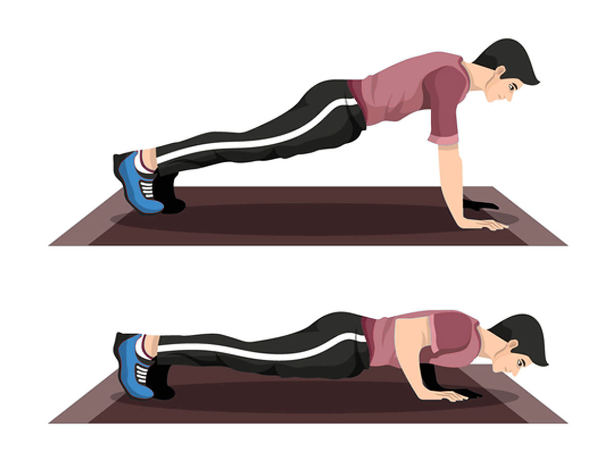 push ups can push you up for intense workout 