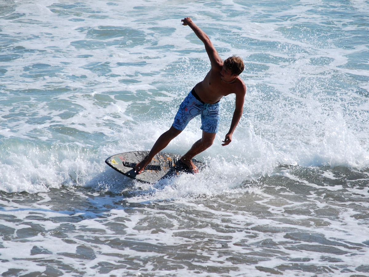 Skimboarding