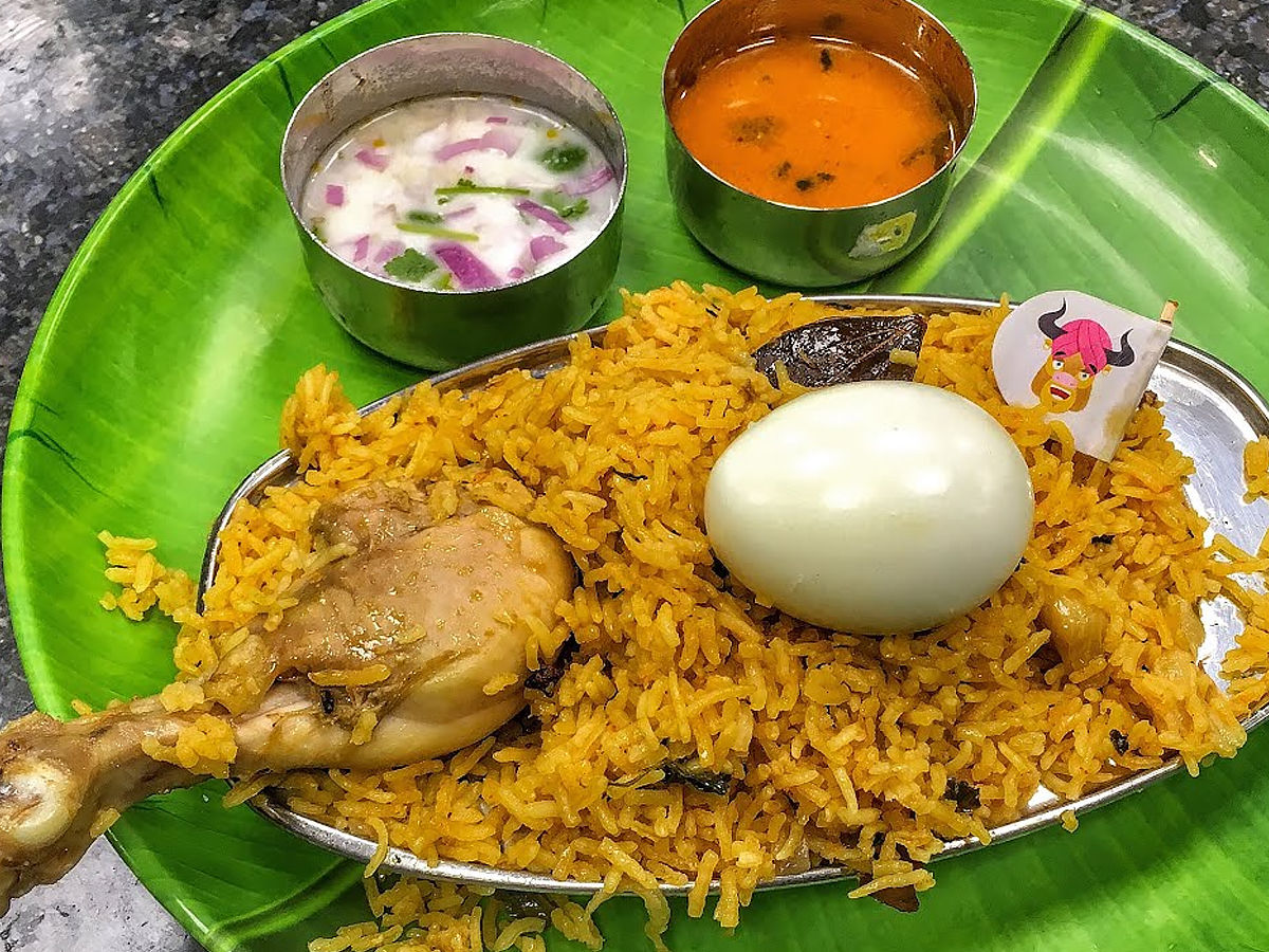 Tamil Nadu House’s Chicken Biryani