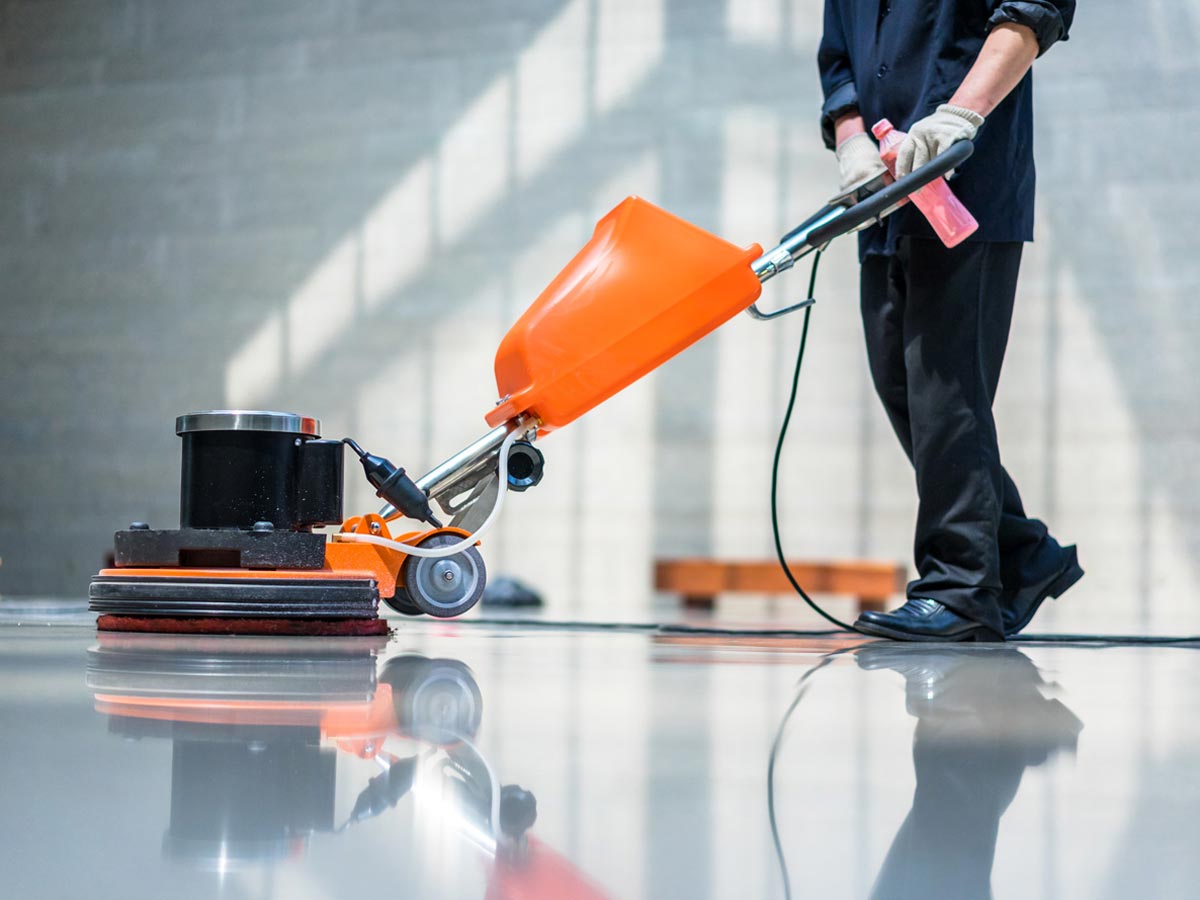 cleaning of hotel 