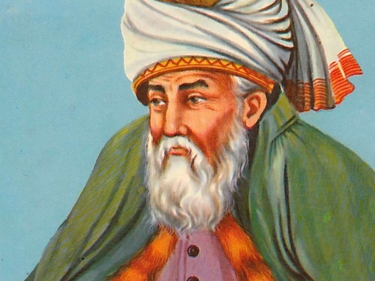 Maulana Rumi, sufi poet 