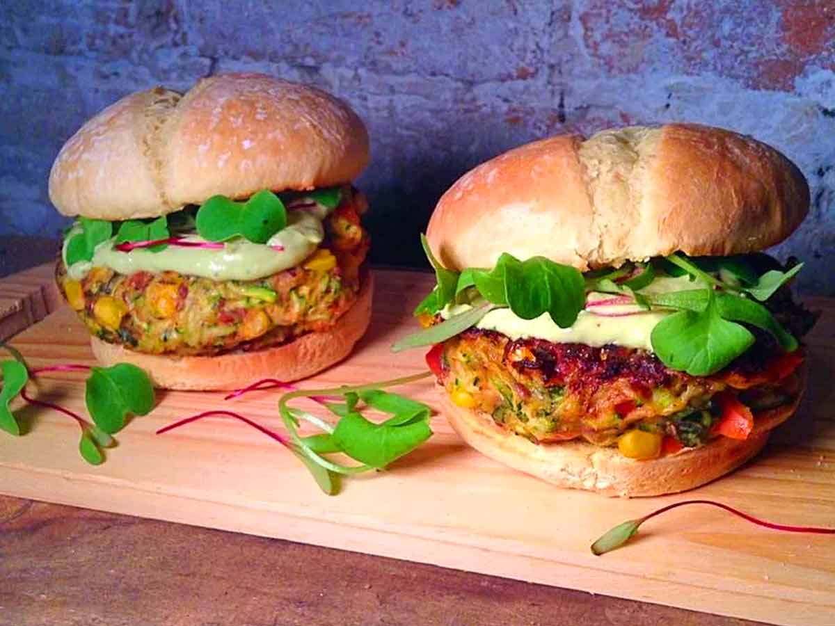 Easy Corn Recipes, Corn burger