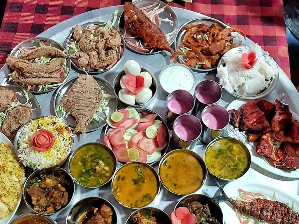 Ravan thali food challenge