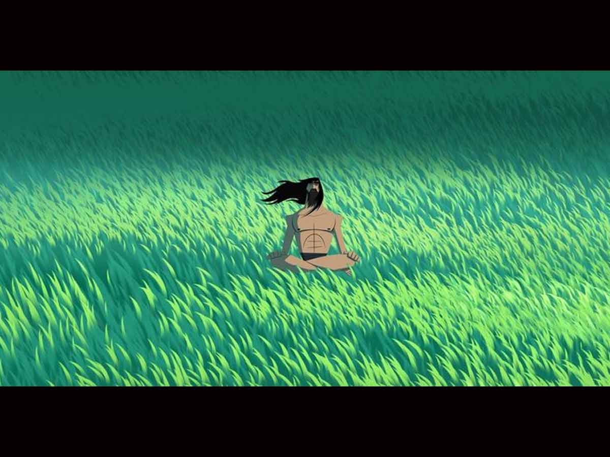 Meditation of samurai jack