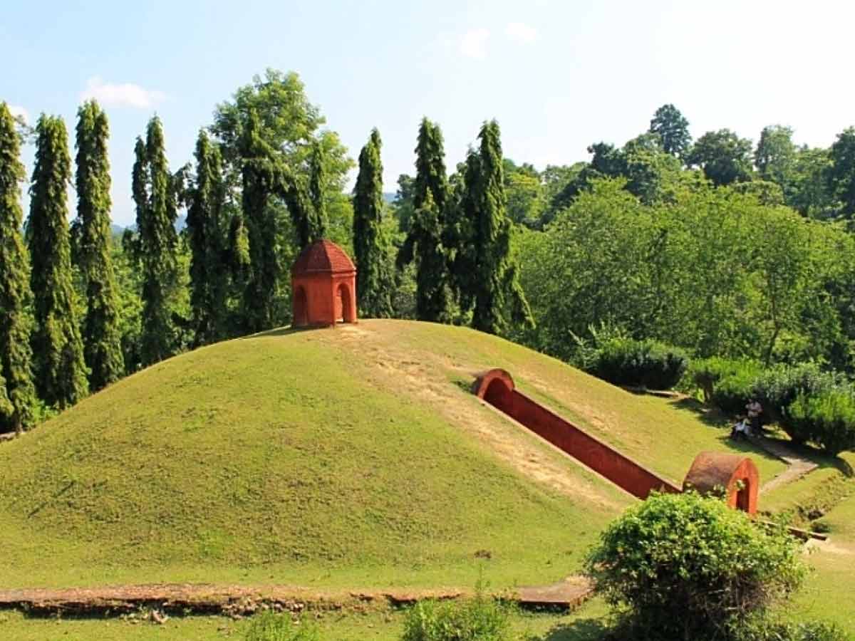 The mounds of Ahom kingdom 