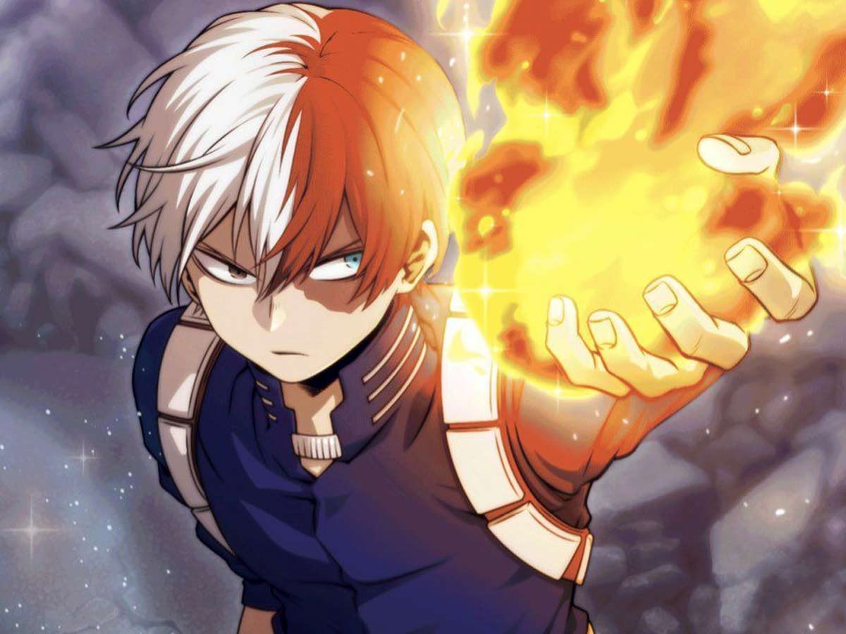 Todoroki Shoto from My Hero Academia 