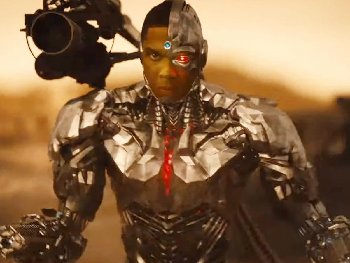 Cyborg in snyder cut