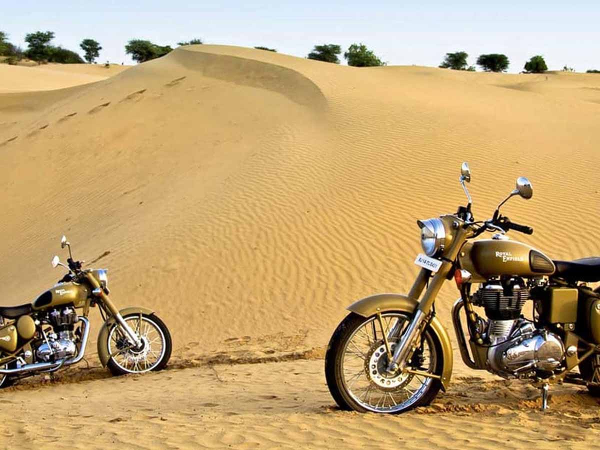 Thar desert Motorcycle trip