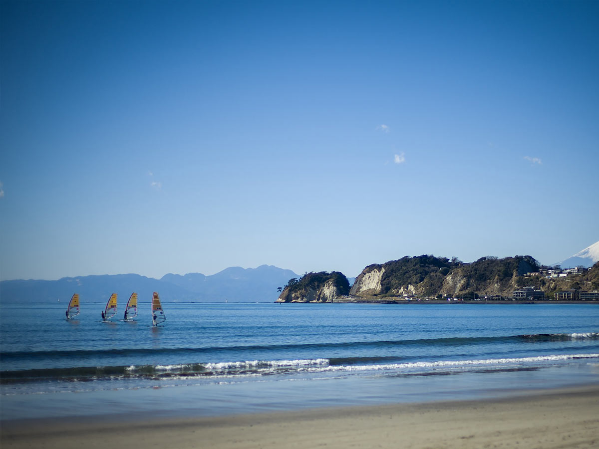 Kamakura beach