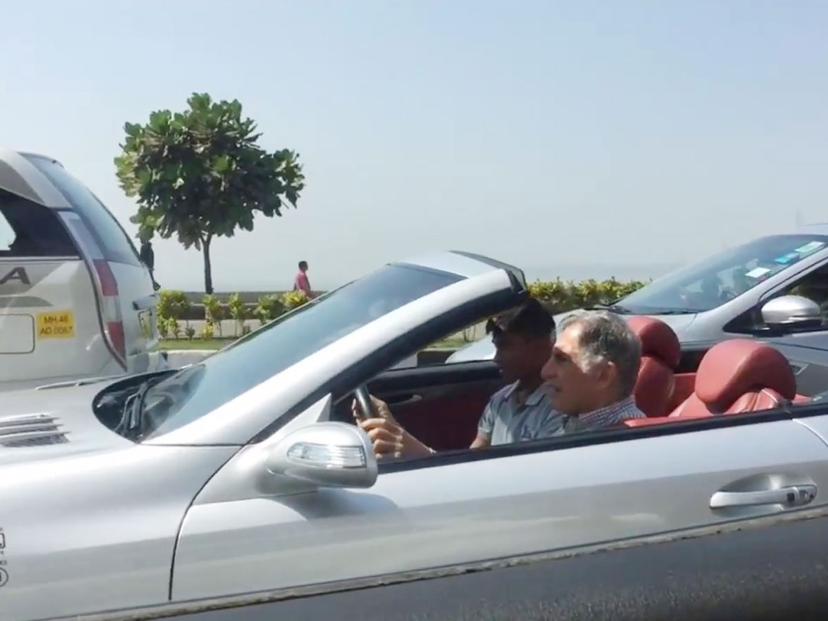 Ratan Tata Mercedes, Mercedes SL 500