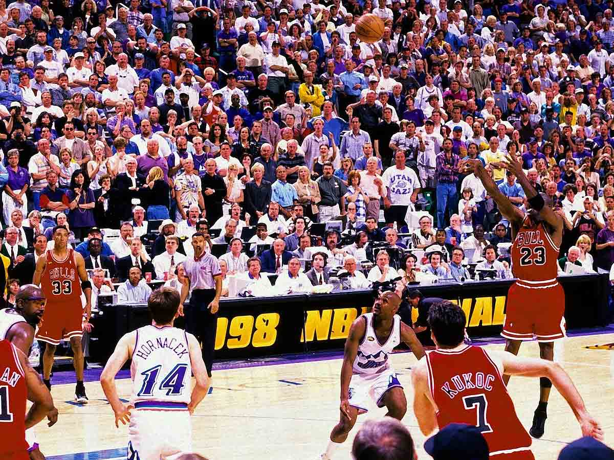 Michael Jordan final shot, Michael Jordan final game