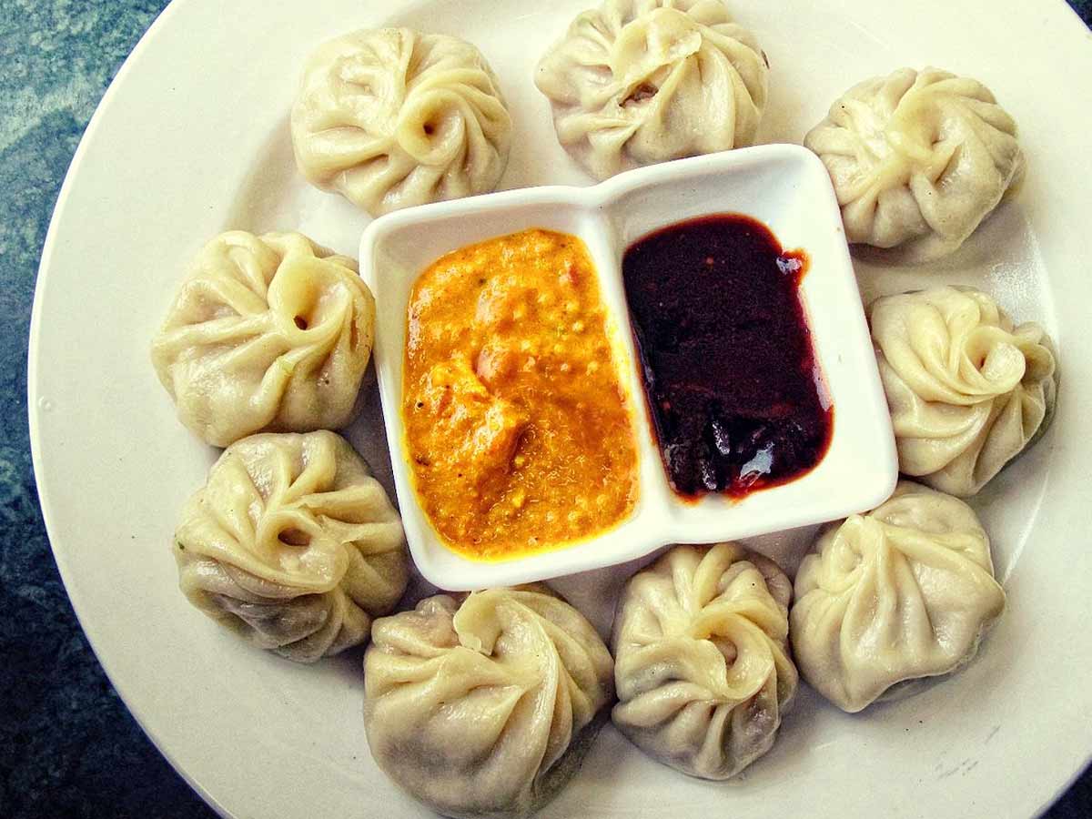 Momos in Nepal