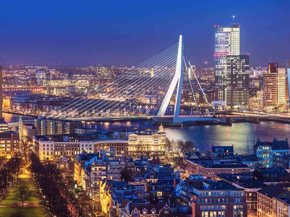 Rotterdam, rich European cities