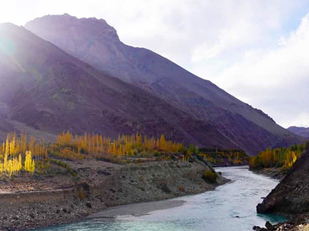 Indus River in Pakistan 