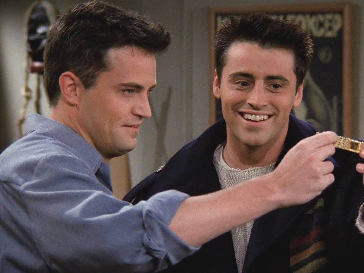 Chandler and joey