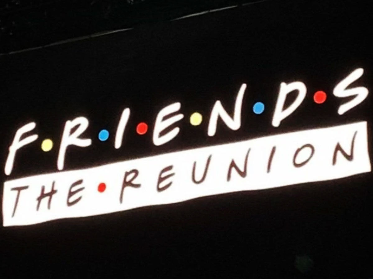 Friends Reunion wrapped