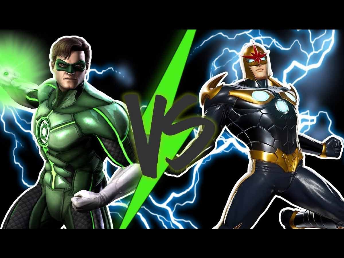 Green lantern vs Nova