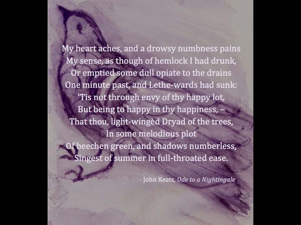 Ode to Nightingale, John Keats