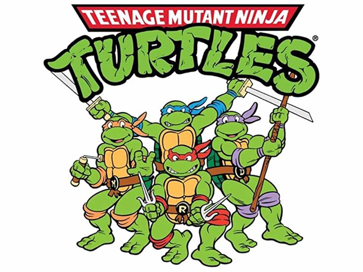 Teenage mutant ninja turtles, cartoon