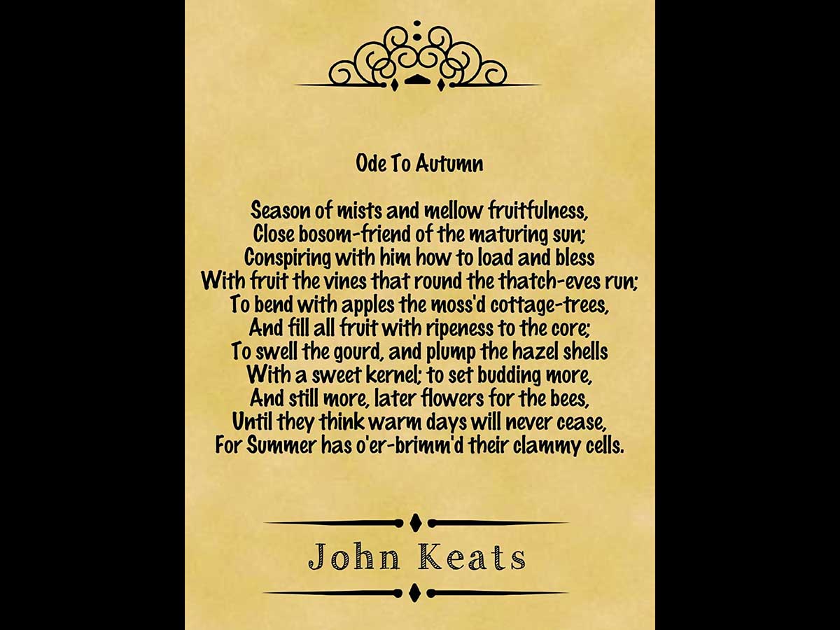 Autumn by John Keats