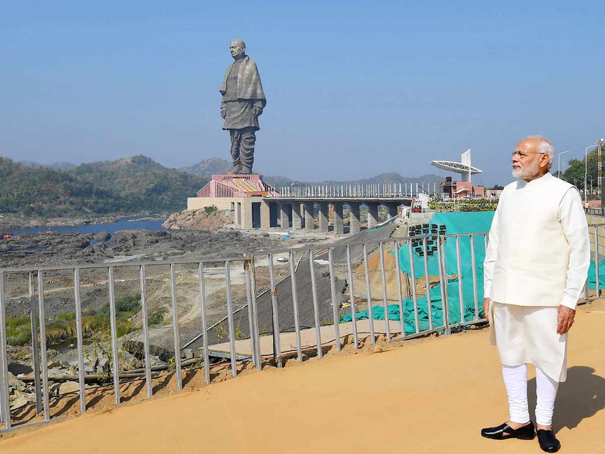 pm modi statue of unity