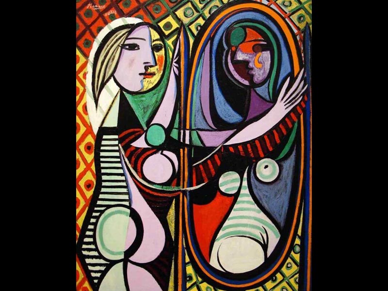 girl before the mirror, picasso paintings