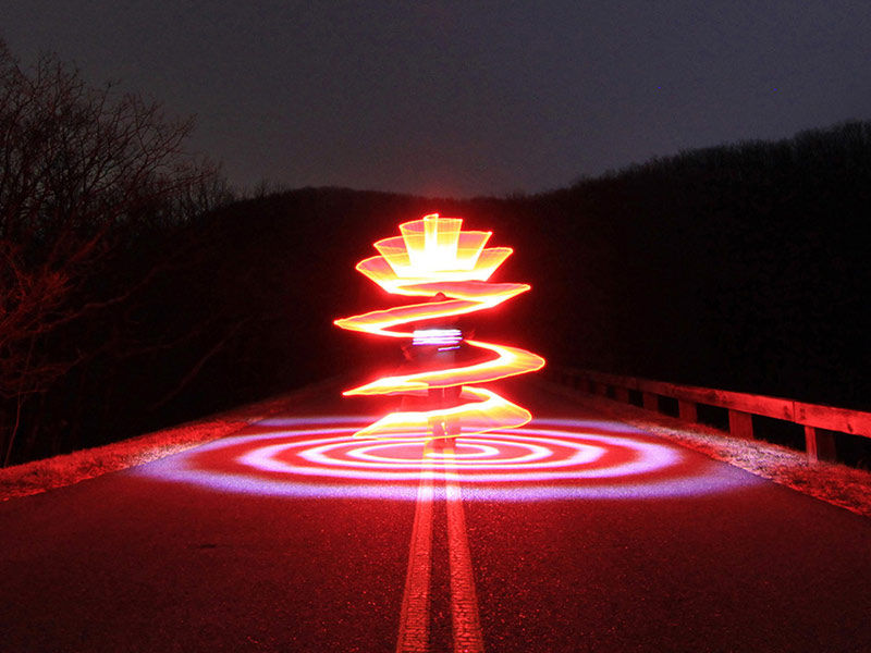 light spirals 