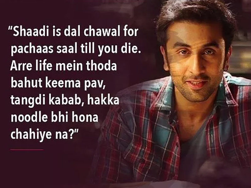 shaadi dialogue yjhd