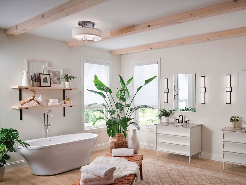 day light bathroom designs