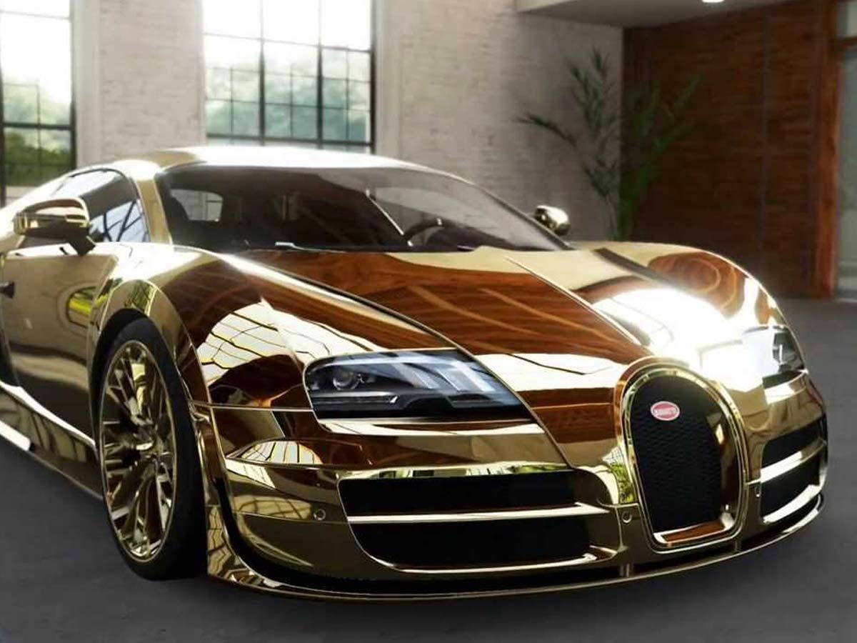 Buggati veyron gold