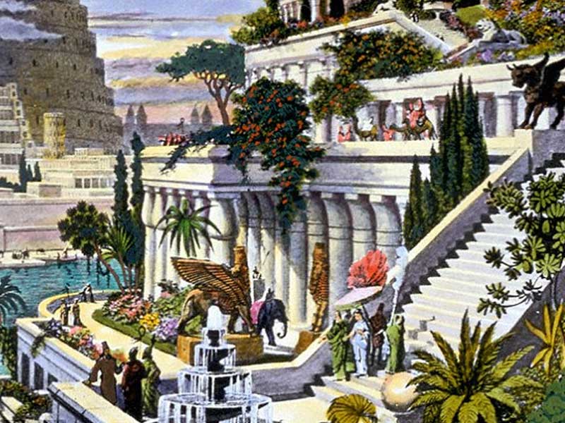 hanging gardens of babylon