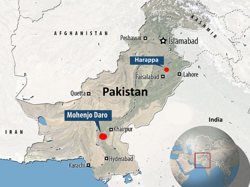 mohenjo daro location