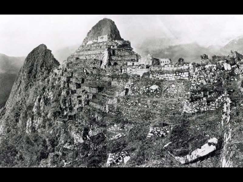 machu picchu excavation 