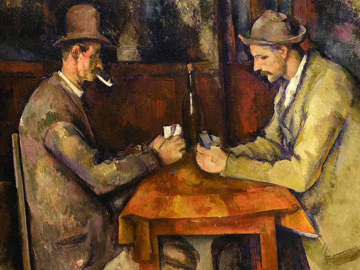 the card players painting