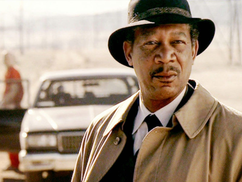 Morgan Freeman in Se7en