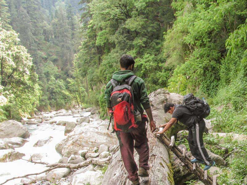 tirthan valley trek